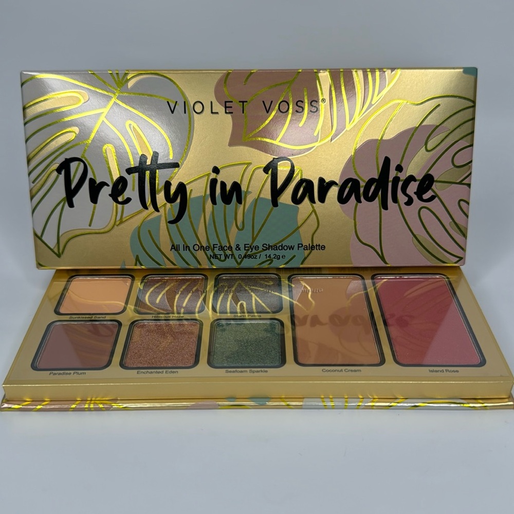 Violet Voss, Pretty in Paradise All in one Face & Eyeshadow Palette!